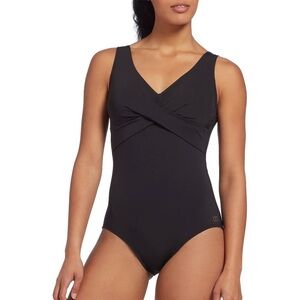 CALIA by Carrie Underwood Women's Twist Front One Piece Swimsuit size 4
